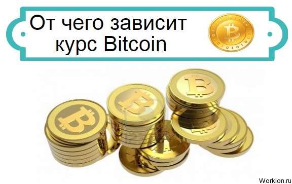 От чего зависит курс Bitcoin