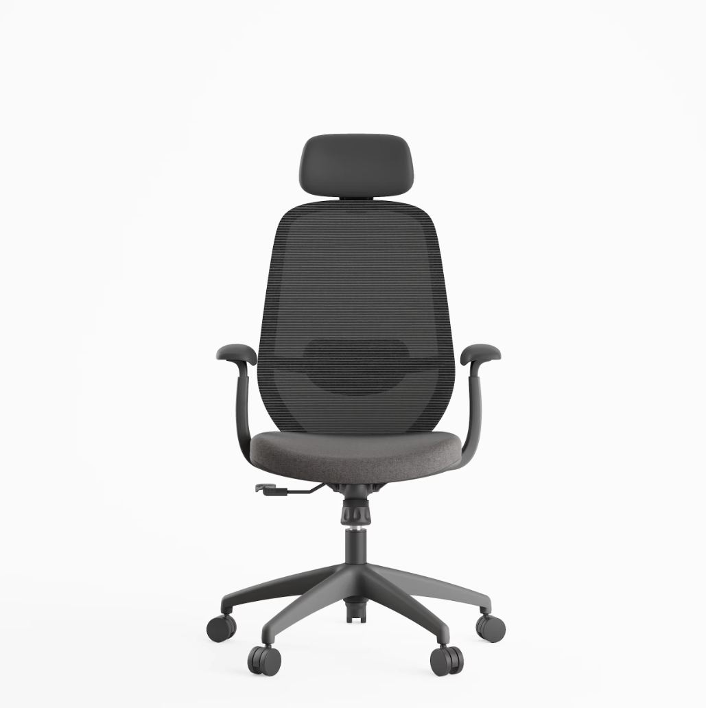 Ергономічне офісне крісло з сітчастою спинкою