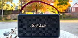Marshall Kilburn III: Класична Bluetooth-колонка у стилі рок, переосмислена